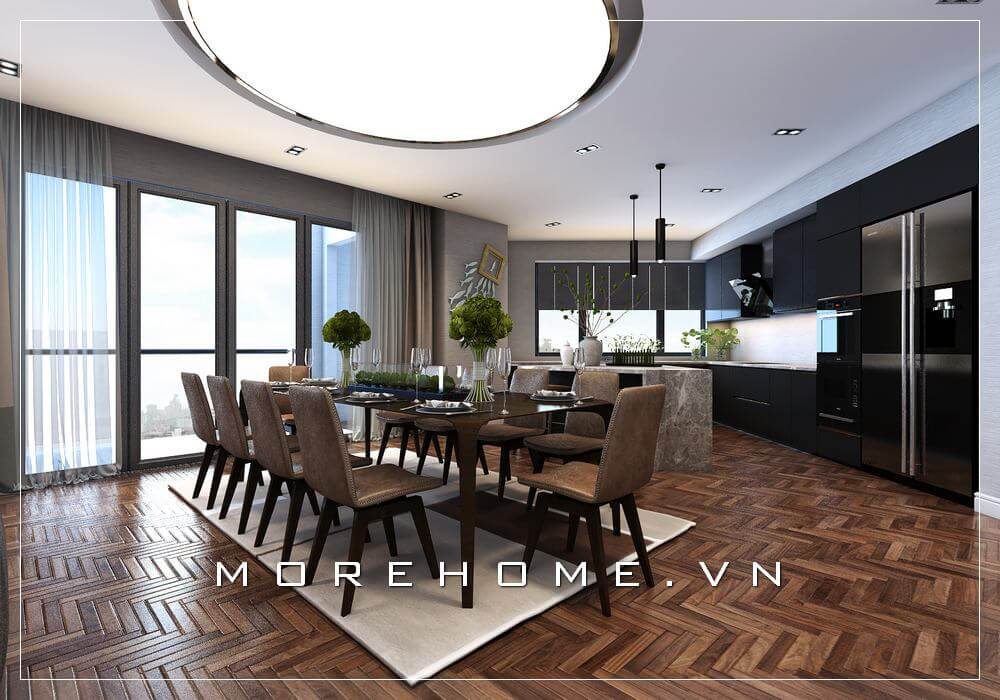 Mẫu tủ bếp đẹp và vô cùng đẳng cấp