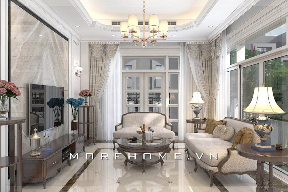 Sofa biệt thự tân cổ điển Sofa biệt thự tân cổ điển